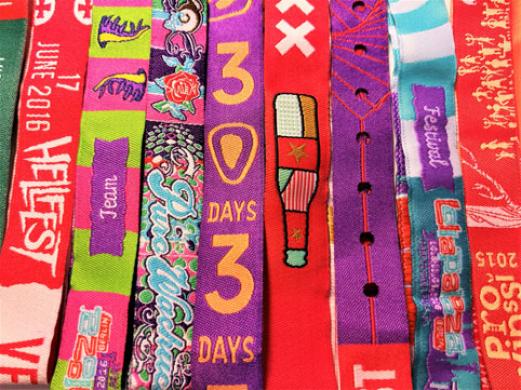 Last Minute Fabric Wristbands