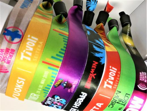 Satin Fabric Wristbands