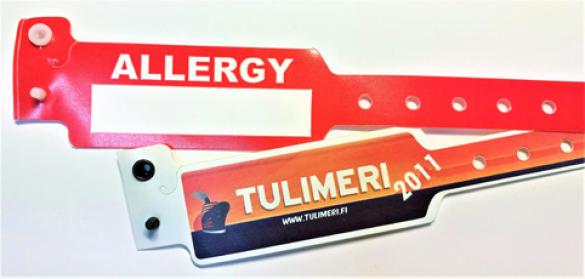 Wideface Plastic Wristband