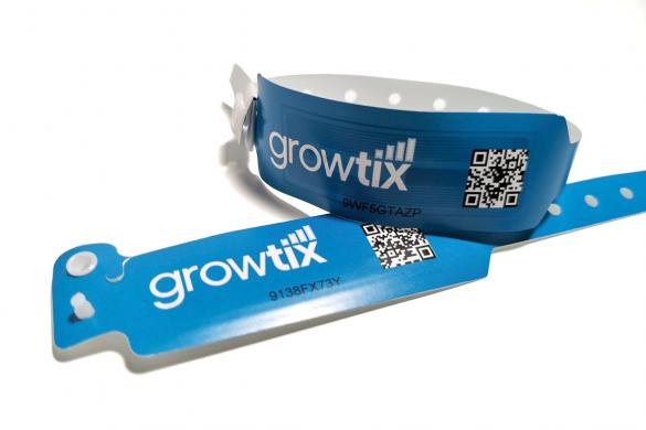 RECYCLABLE WIDEFACE PLASTIC WRISTBAND 